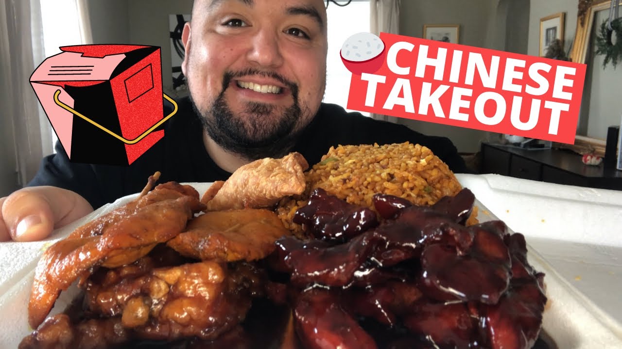 Chinese Takeout Mukbang 🥡 Asian Taste in E. Providence, RI