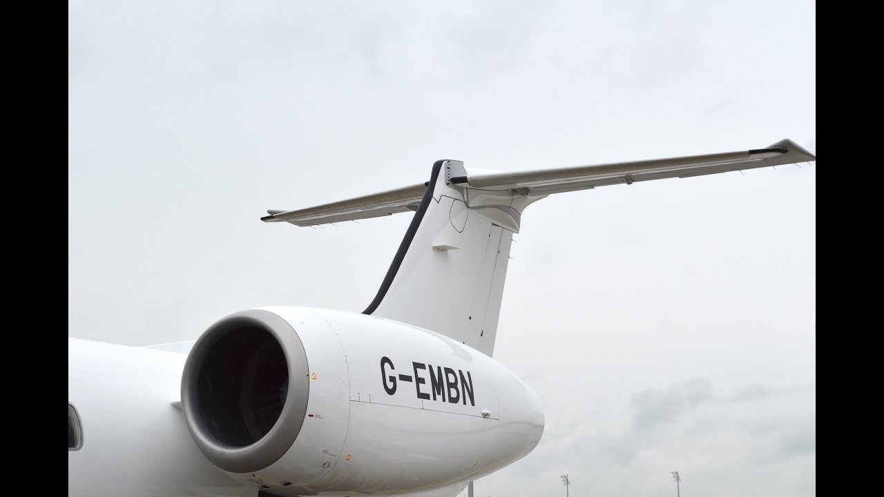 Embraer ERJ-145EP &ndash; A regional Hop from Brno to Munich in 4K