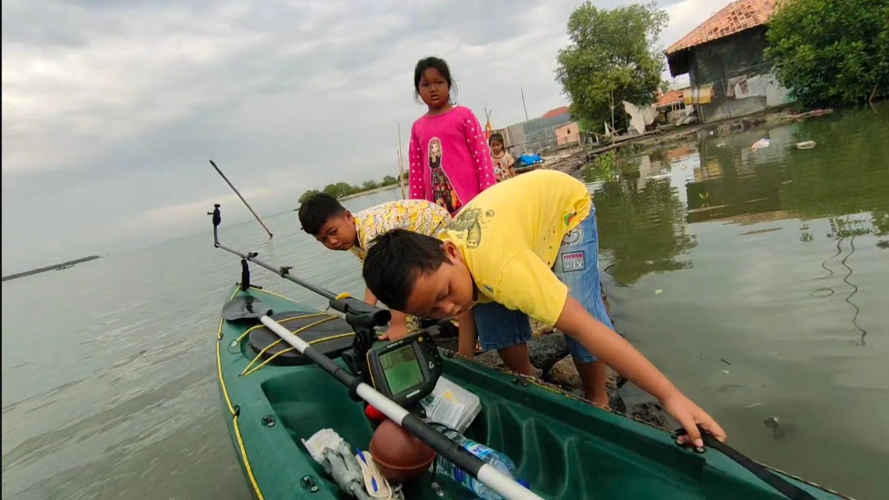 KAYAK FISHING PANTAI PONDOK BALI, HOTEL Q MAYANGAN PAMANUKAN SUBANG