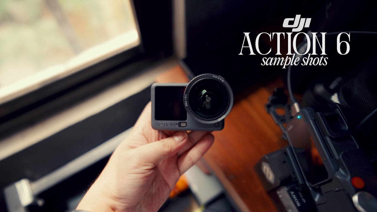 DJI Osmo Action 6 Test Shots | Color Grading Experiment