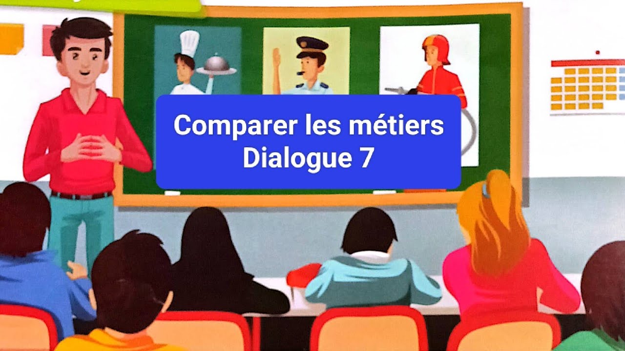 Comparer les m&eacute;tiers (dialogue 7 page 88) le tr&eacute;sor des mots CE1