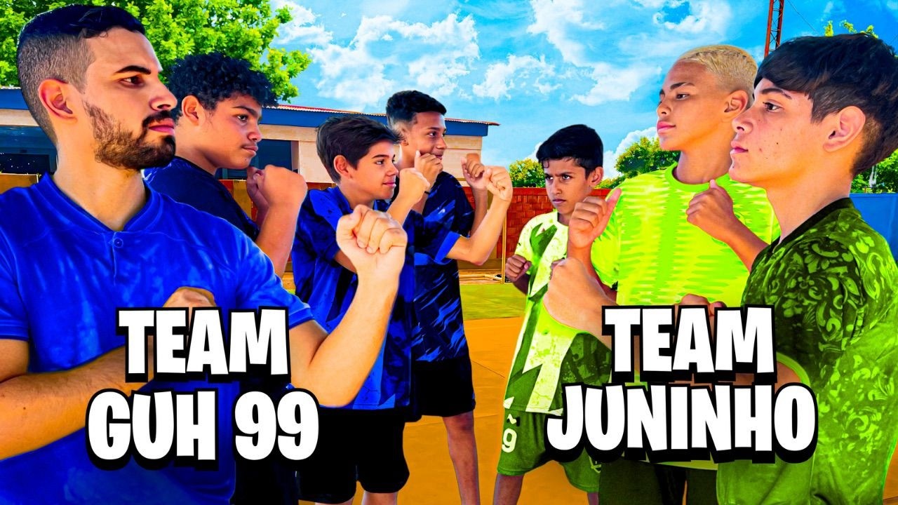 TIME GUH 99 vs JUNINHO no 4x3 do GUH 99!!