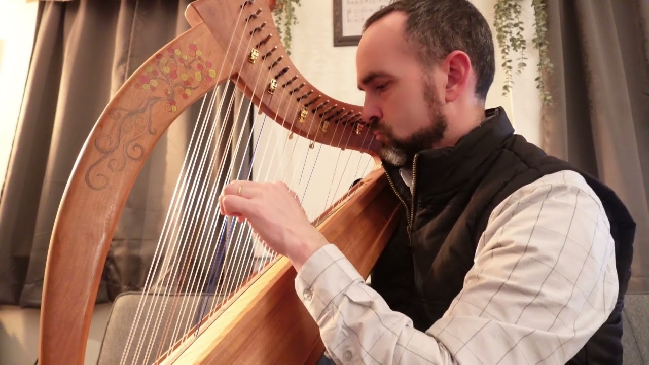"Come Thou Fount" Brittany Double Strung Harp