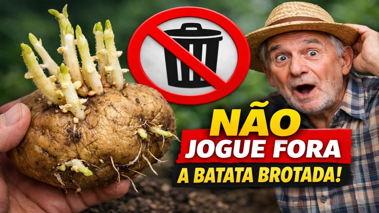 Sua batata brotou? NÃO JOGUE FORA! Este truque de avô vai transformá-la em um verdadeiro tesouro 🥔