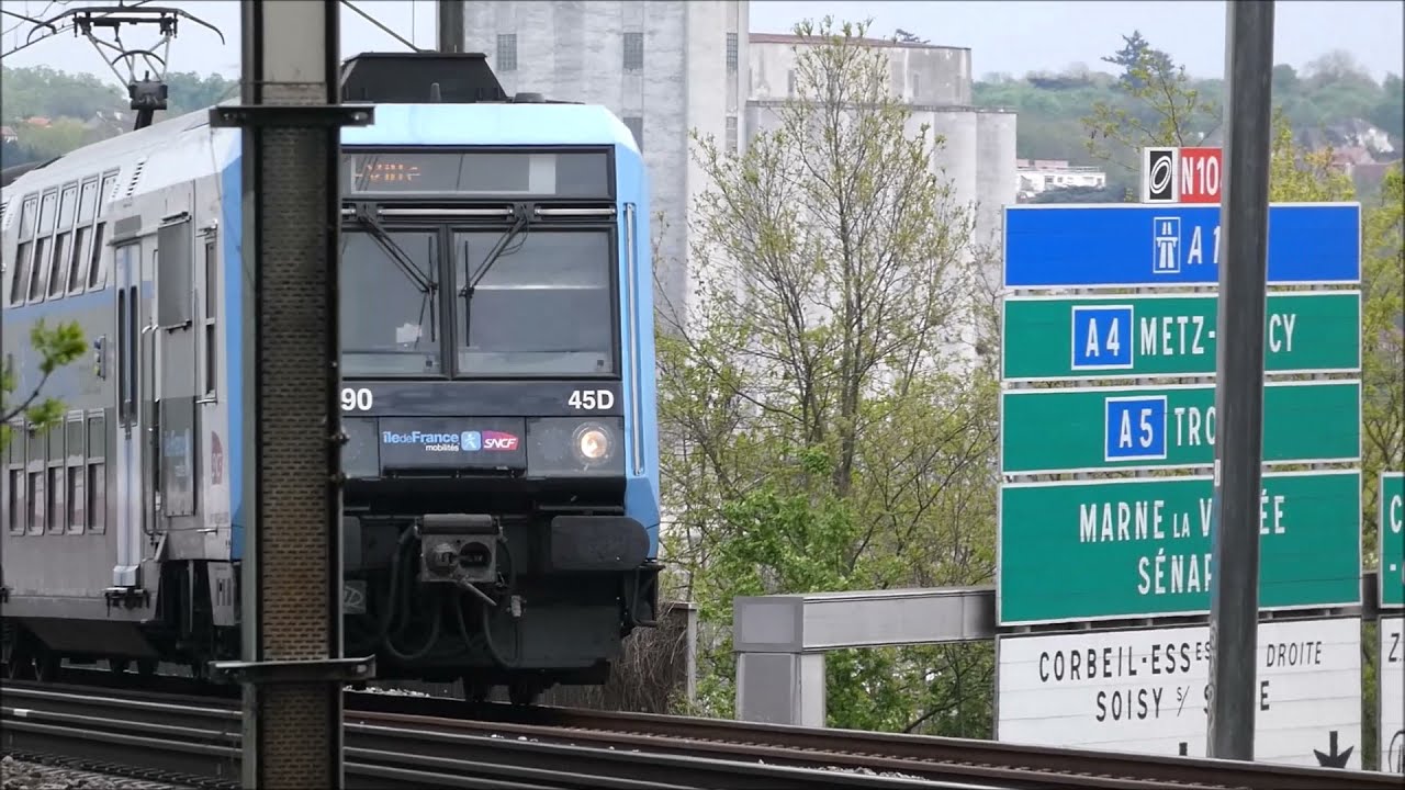 [RER D] Spot Z20500 à proximité de la gare souterraine du Bras de Fer - Evry-Génopole