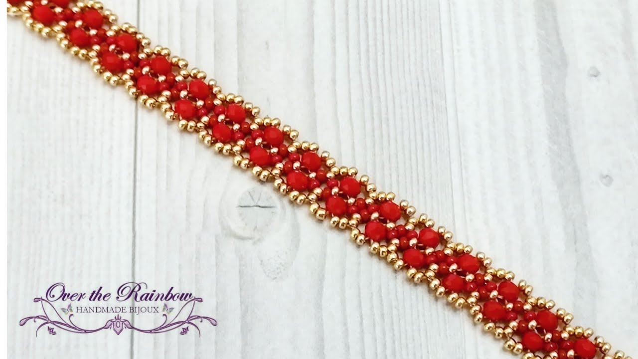 Come realizzare un bracciale con rocaille e cipollotti - Tutorial Bracciale Simply Fly