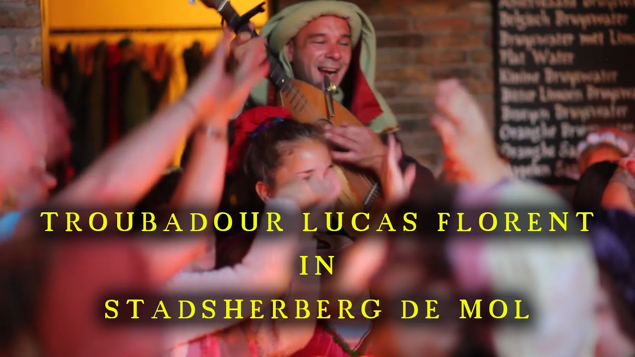 Troubadour Lucas Florent in Stadsherberg de Mol