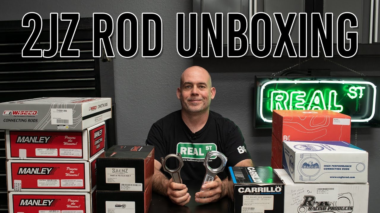 2JZ Rod Unboxing - Real Street Performance