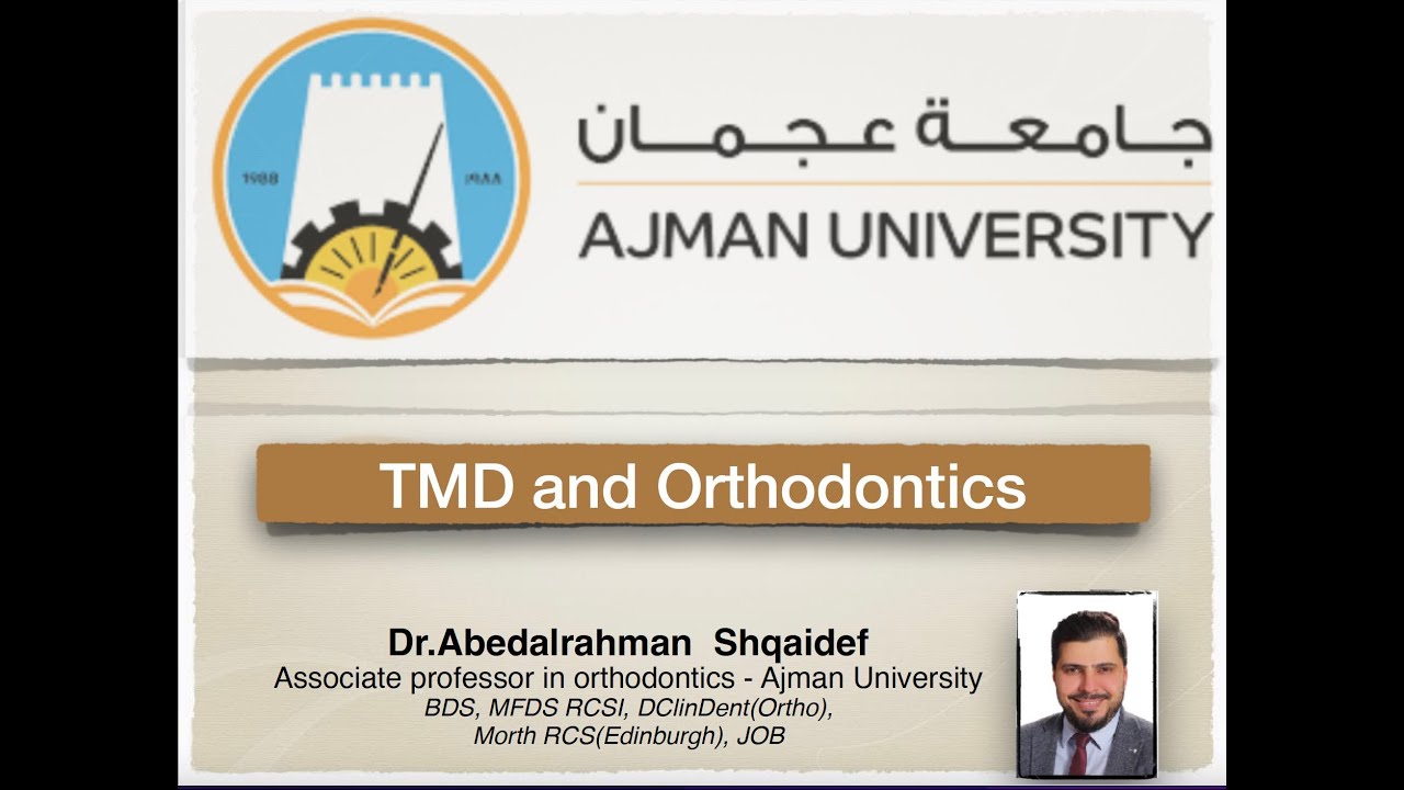 TMD and orthodontics