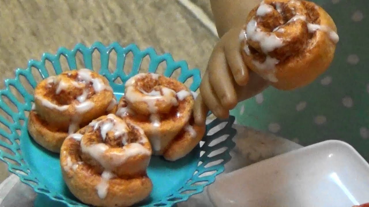 Make Cinnamon Rolls for American Girl Dolls