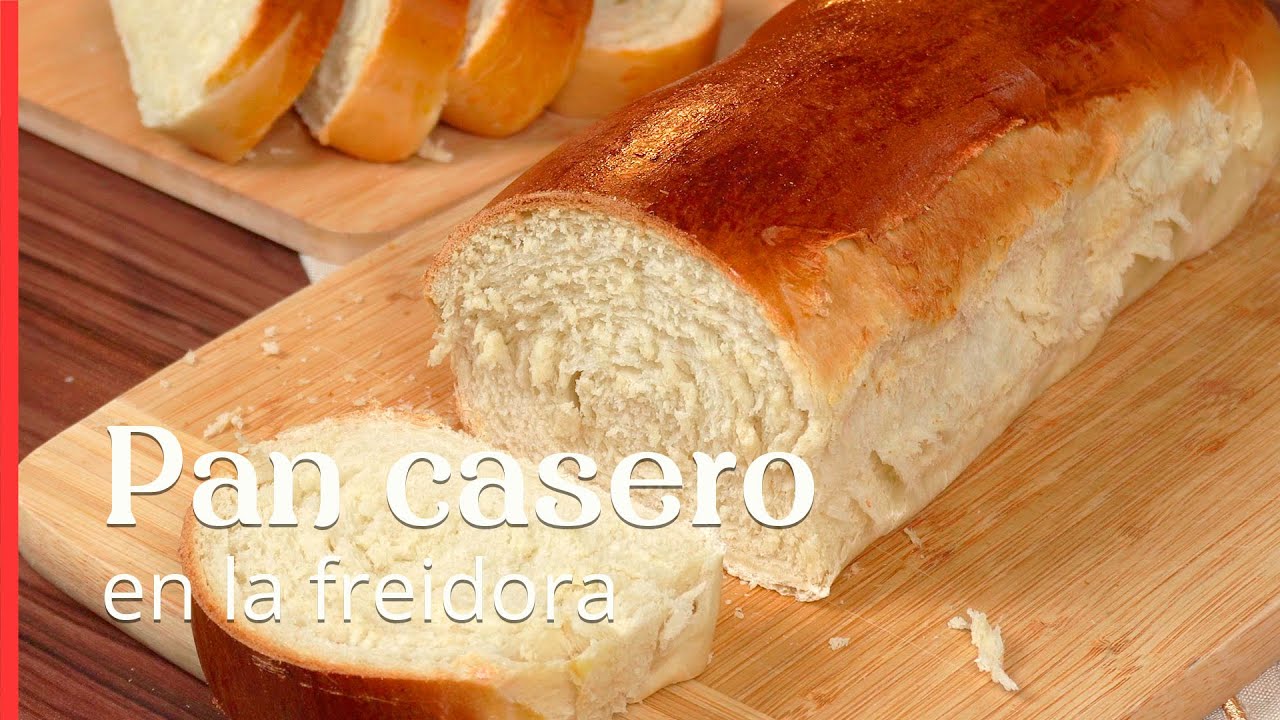 Nadie lo podía creer cuando hice este pan casero en la freidora. ¡Súper esponjoso y delicioso!