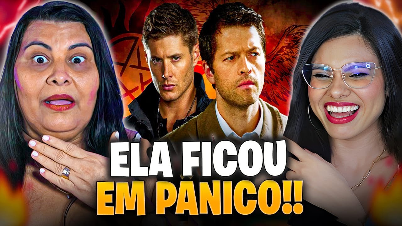 MÃE CRISTÃ REAGE A SUPERNATURAL!!  😱 | MITAGENS