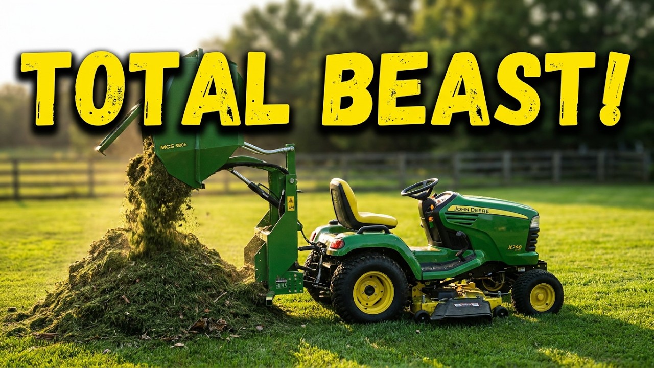 John Deere X748 with MCS 580h