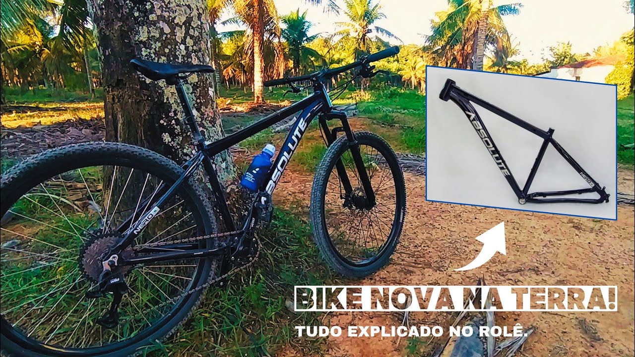 Absolute Nero 5 – Nova bike montada e teste real pedalando na terra!🚵🏾‍♂️🔥 
