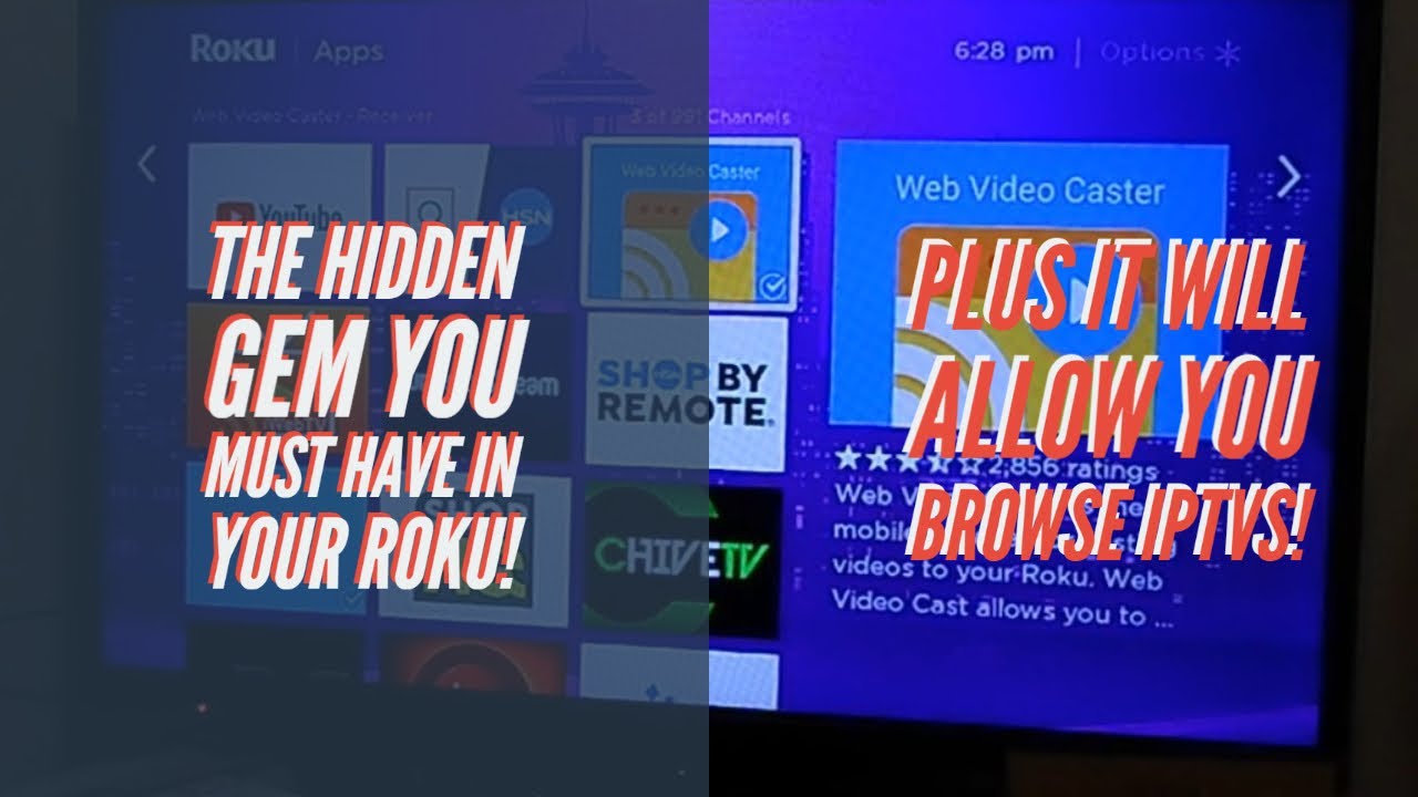 A hidden gem on your Roku! Check the Web Video Caster! Do not pay for an IPTV scam!