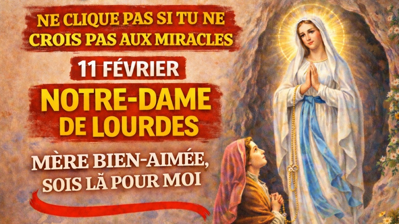 Vierge de Lourdes : Le Miracle de Guérison que Tu Attends Arrive Maintenant