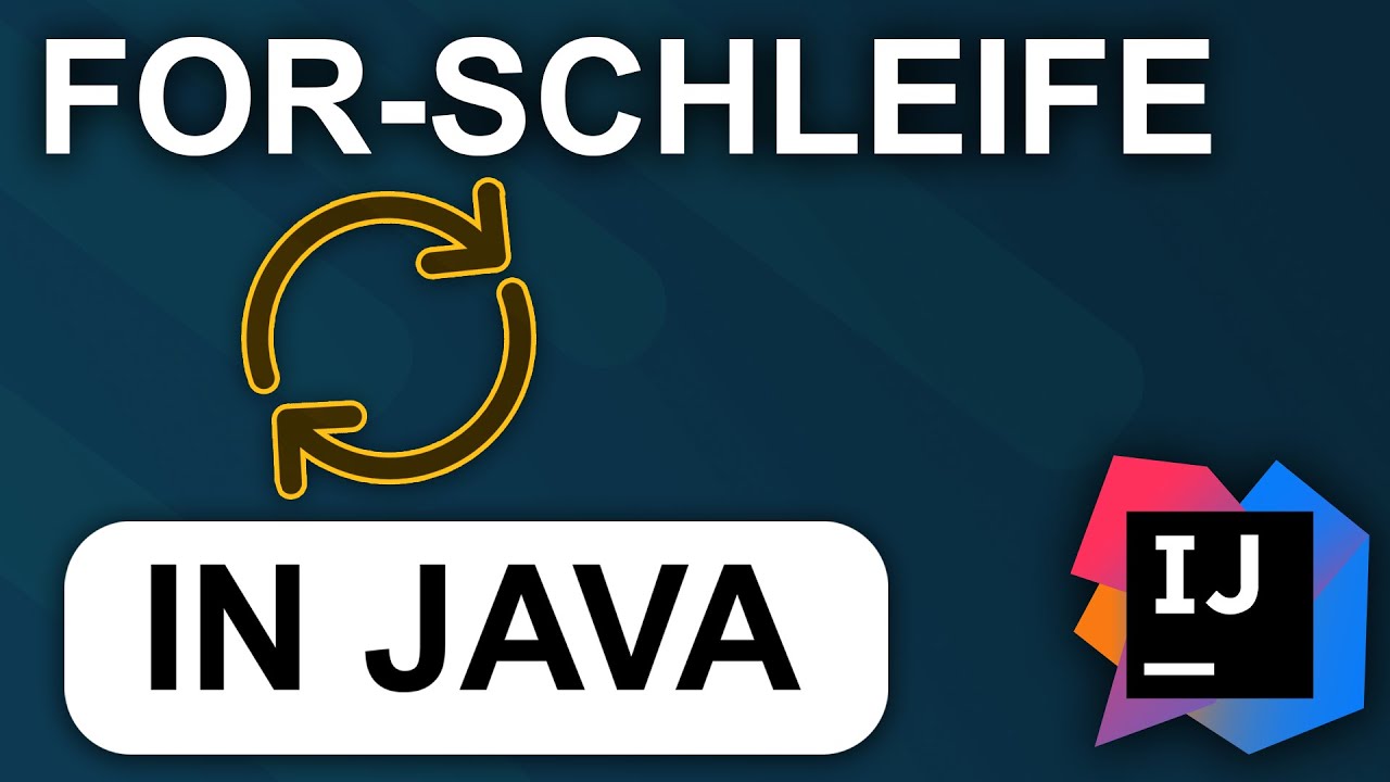 For Schleifen in 5 Minuten - JAVA 2024 Tutorial #12