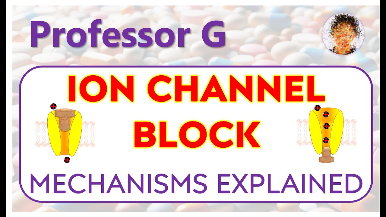 How drugs block ion channels