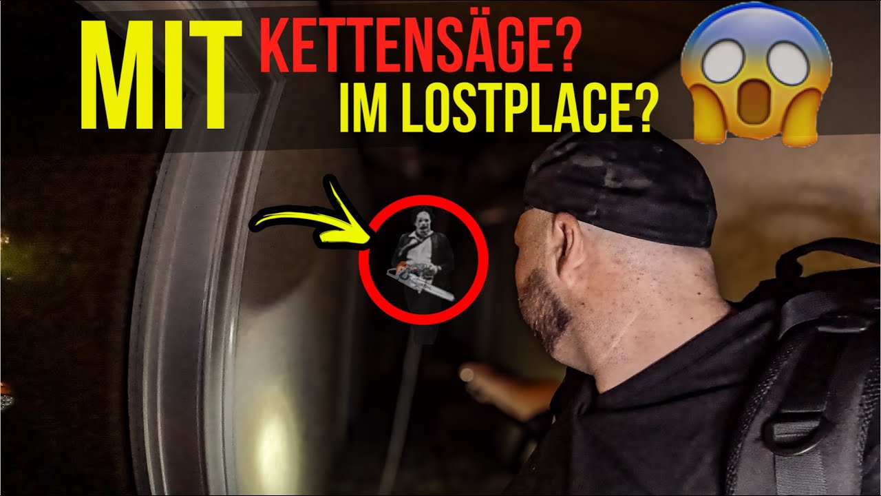 Horror ÜBERNACHTUNG!😱Mit Kettensäge, Kommt Er Ins Lostplace?😳
