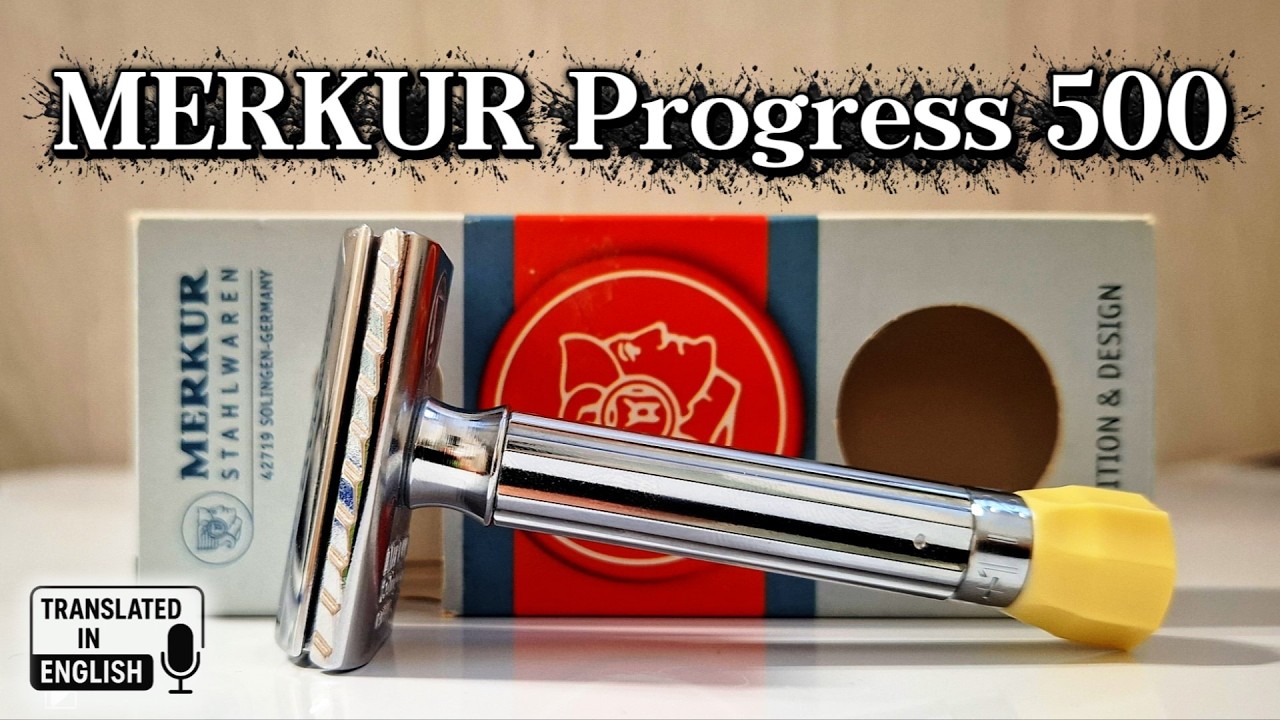 [#87] Jak to jest z Tym...progresem? 🤔😲💈🤜🤛💈MERKUR Progress 500, Personna Platinum