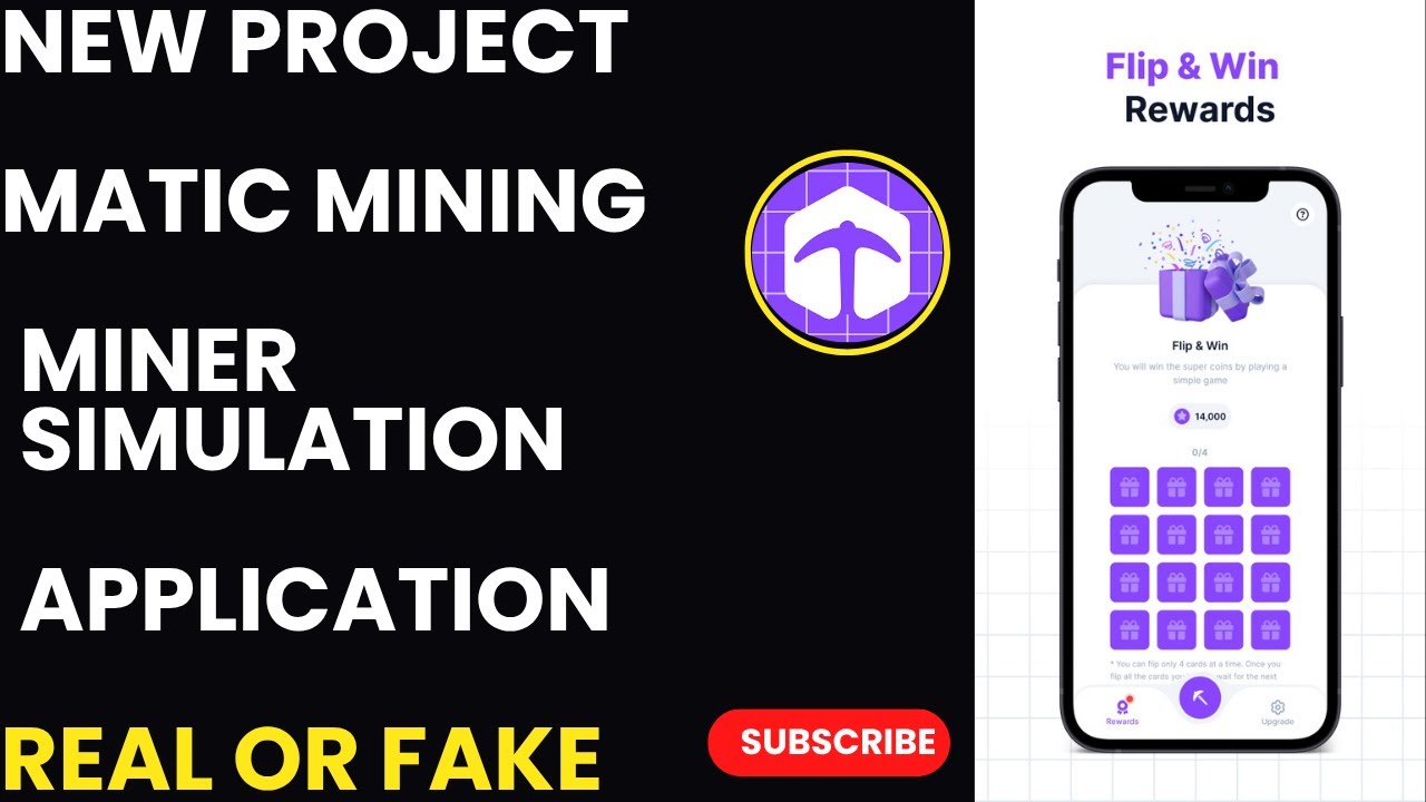 Matic Mining || Miner Simulation Appliaction || Real Or Fake Watch Full Details