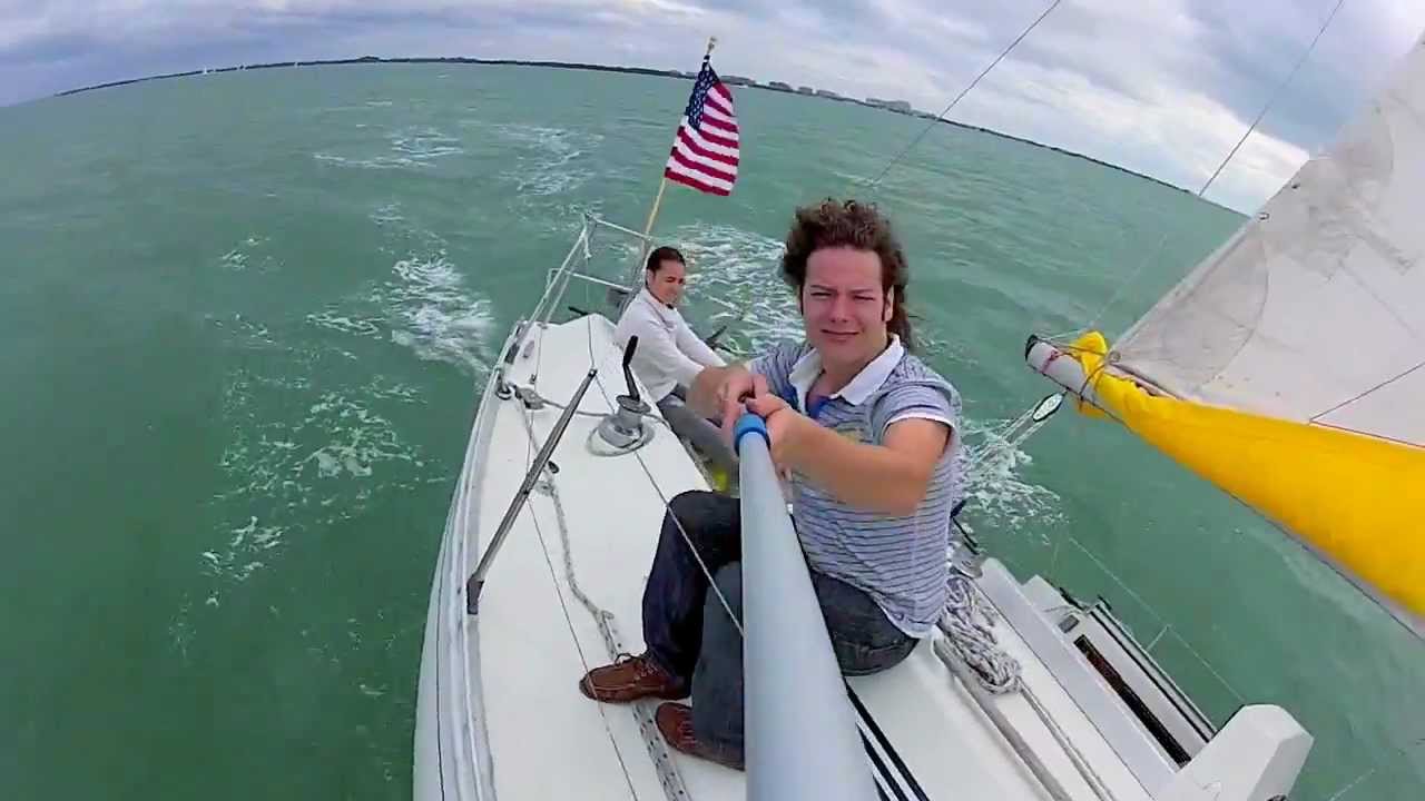 Beneteau First 305 - Sailing in Biscayne Bay, Miami - FL