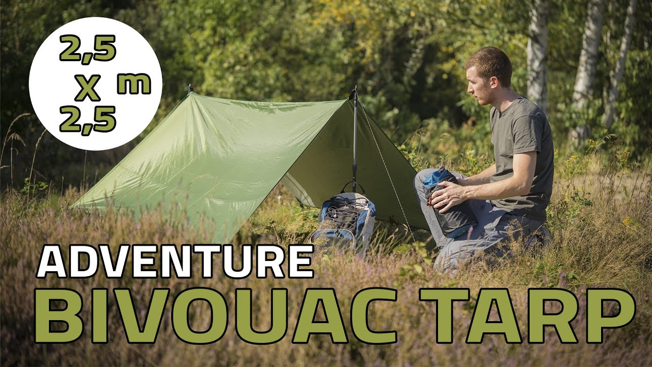 N&Aacute;VOD: Jak postavit př&iacute;stře&scaron;ek z plachty 2,5x2,5 m