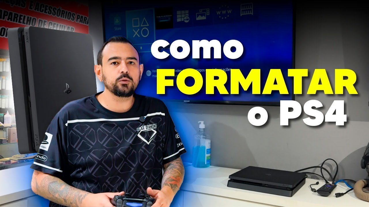 Aprenda a Formatar Seu PS4 do Jeito Certo! - Guia Rápido e Seguro!