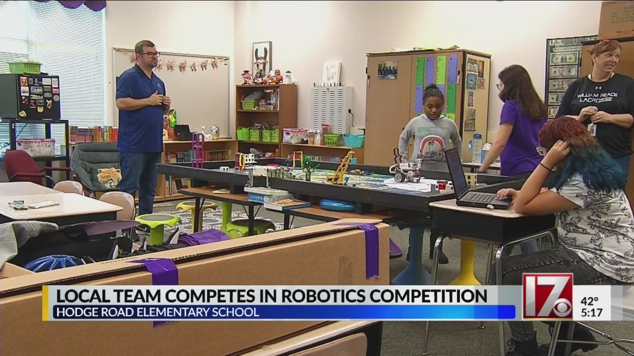 Knightdale elementary school's robotic team competes in LEGO competition