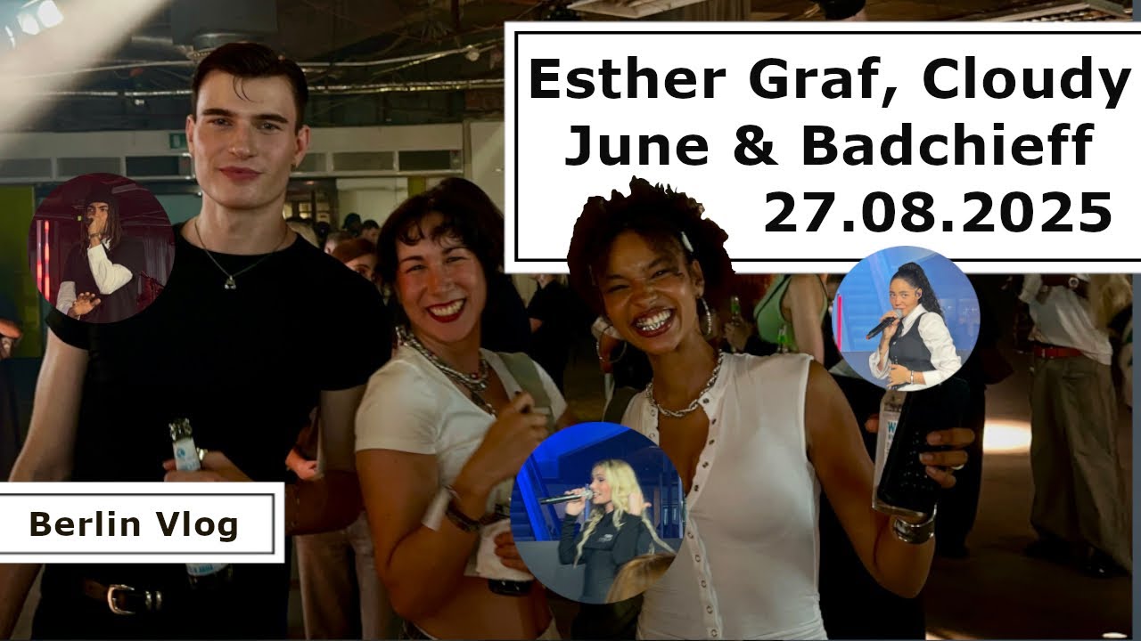 Badchieff, Esther Graf, Cloudy June Konzert beim Zalando x New Balance Event im Cank