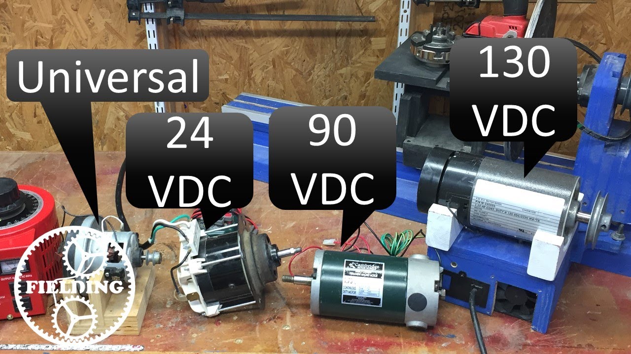How To Wire A Large DC Motor And Control The Speed; Treadmill Motors and Universal Motors 019