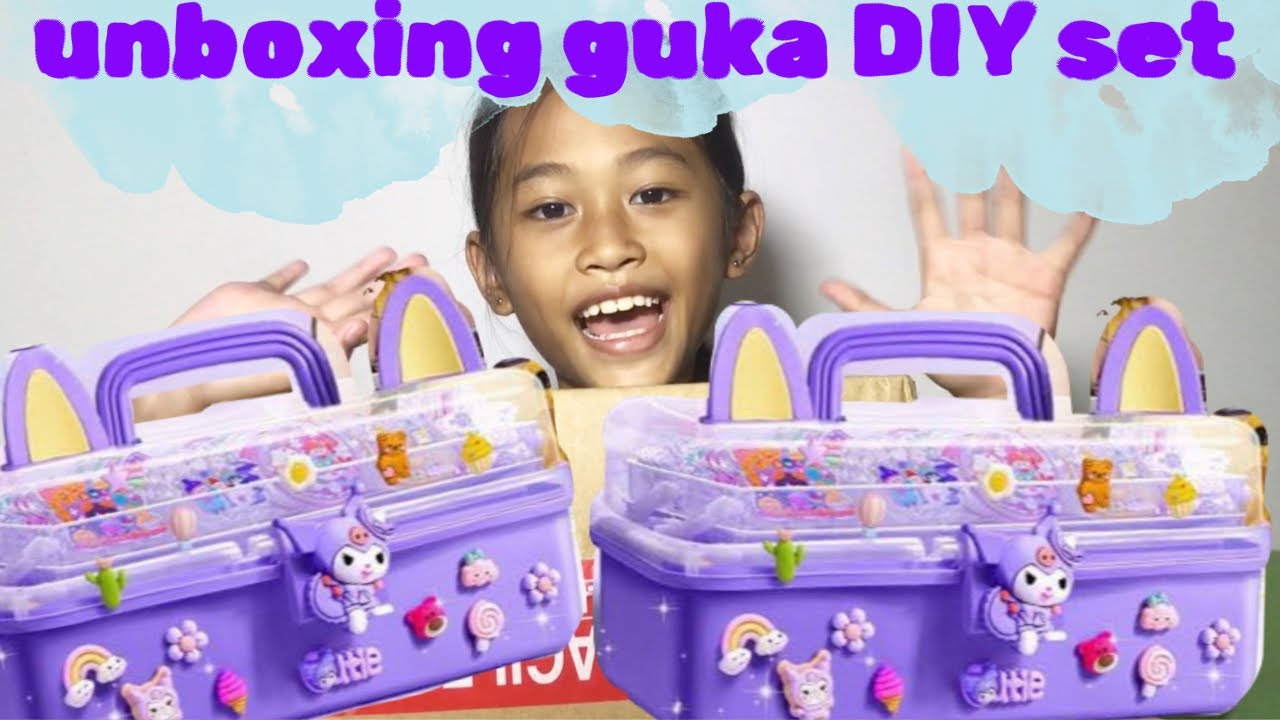 Dayu Kinara Unboxing DIY Deco Cream Set | DIY Keychain Guka | DIY Gantungan Kunci