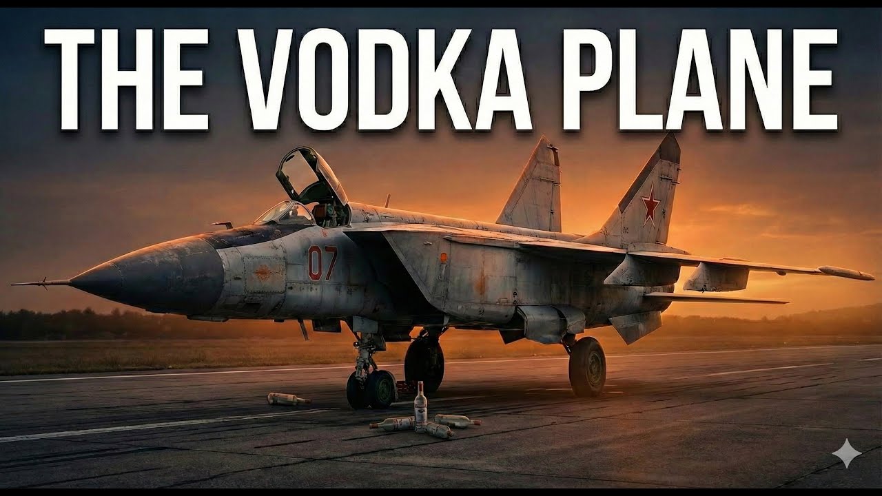 CIA Found Alcohol Inside the MiG-25 — "The Pilots Were Drinking the Coolant"