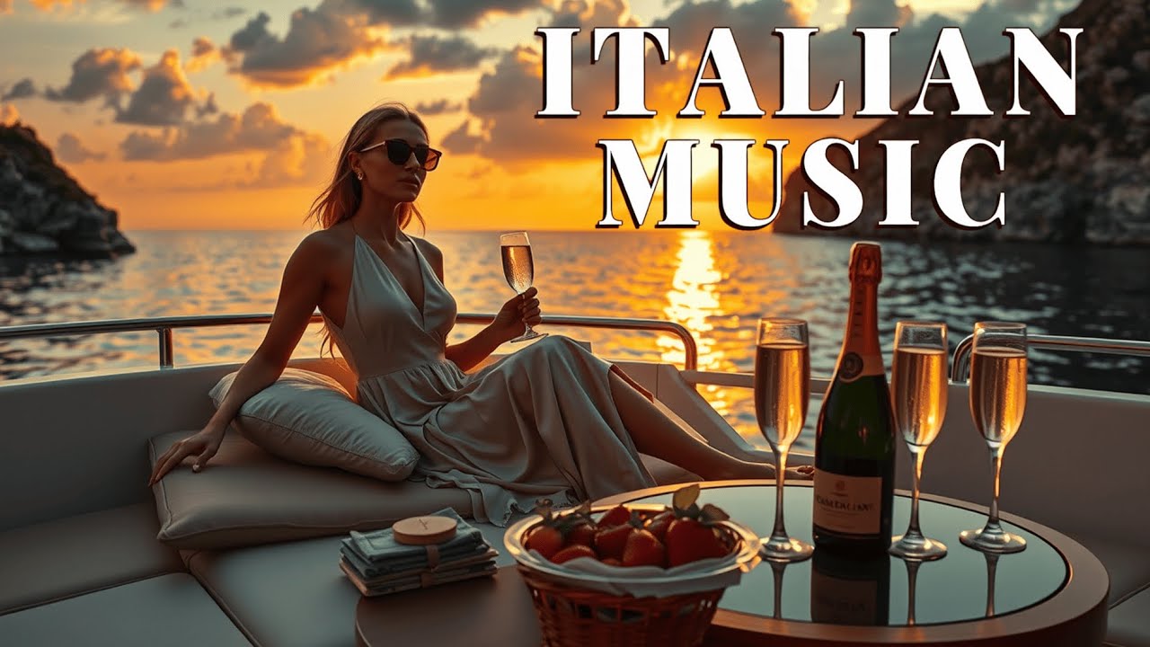 Chill Mediterranean Music & Italian Vibes 🏡🌊 Dreamy Seaside Views & Relaxing Italian Coastal Music