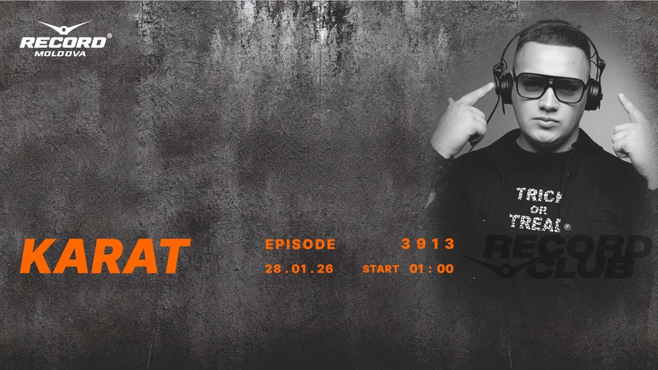 Afro House music  mix by DJ KARAT | Radio RECORD | episode 3913| 2026-28-01