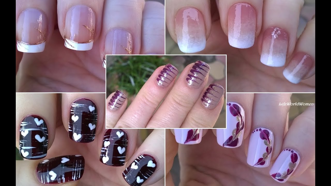 NAIL ART COMPILATION #1/ Easy NAILS Designs / Life World Women