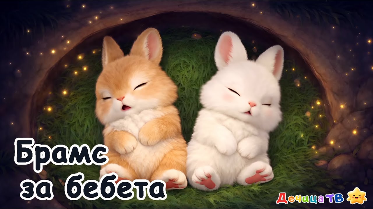Зайчета спят 🐰 Приспивна музика за бебета | Baby Sleep Music | Baby Lullaby | Brahms’ Lullaby