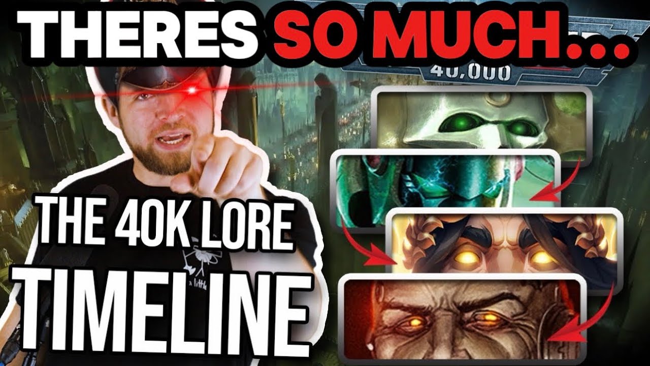 I FINALLY REACTED TO WARHAMMER 40K LORE... (my mind is broken...)