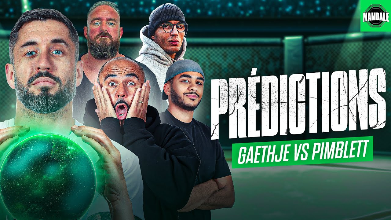 🔴 [LIVE] GAETHJE vs PIMBLETT : LES PRÉDICTIONS UFC 324 DE MANDALE (MMA)