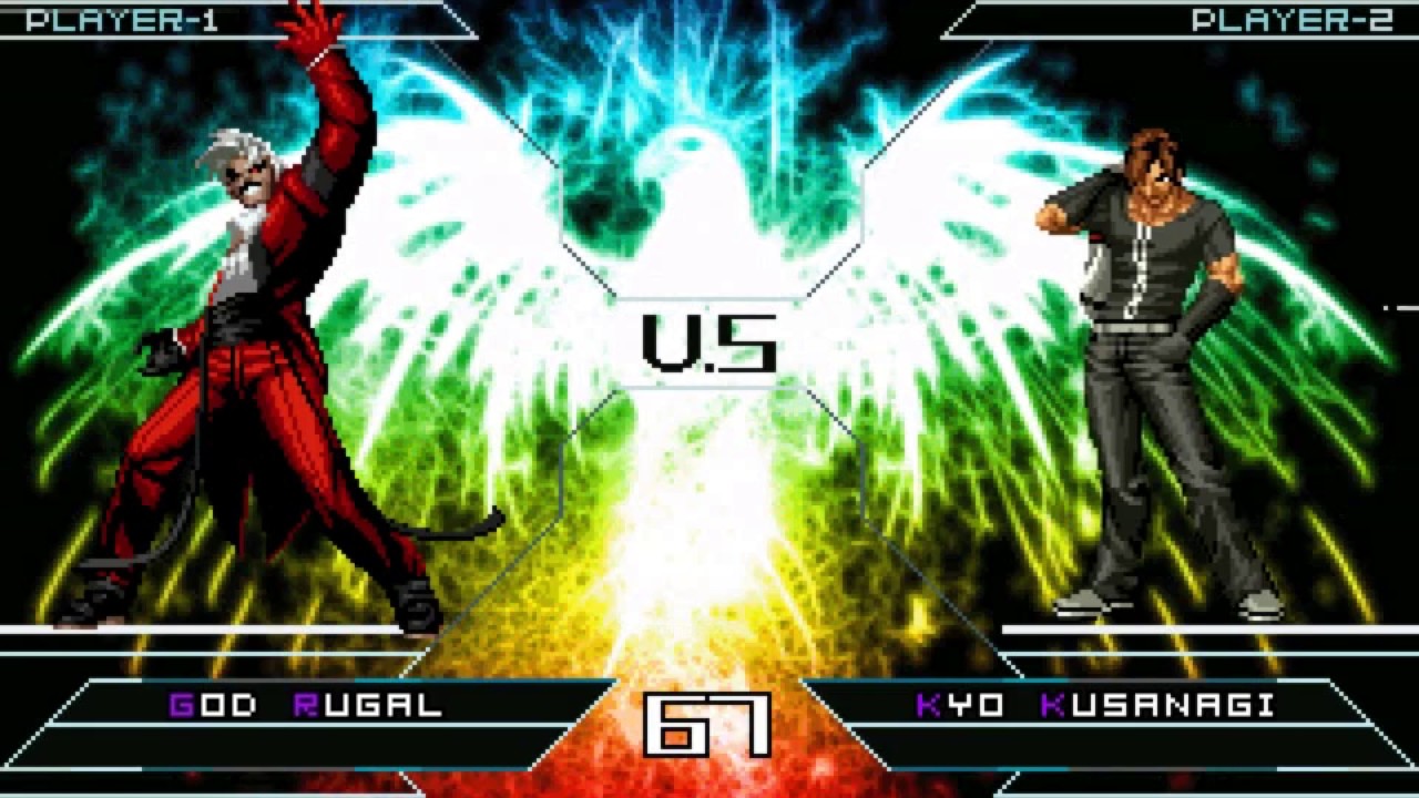 [KOF Mugen] God Rugal VS Kyo Kusanagi CT