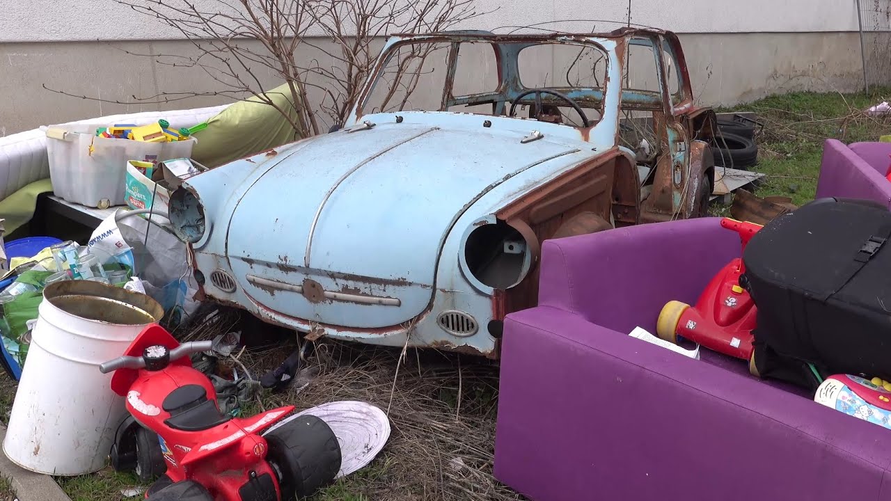 Trabant P50 auf Müllkippe & mehr