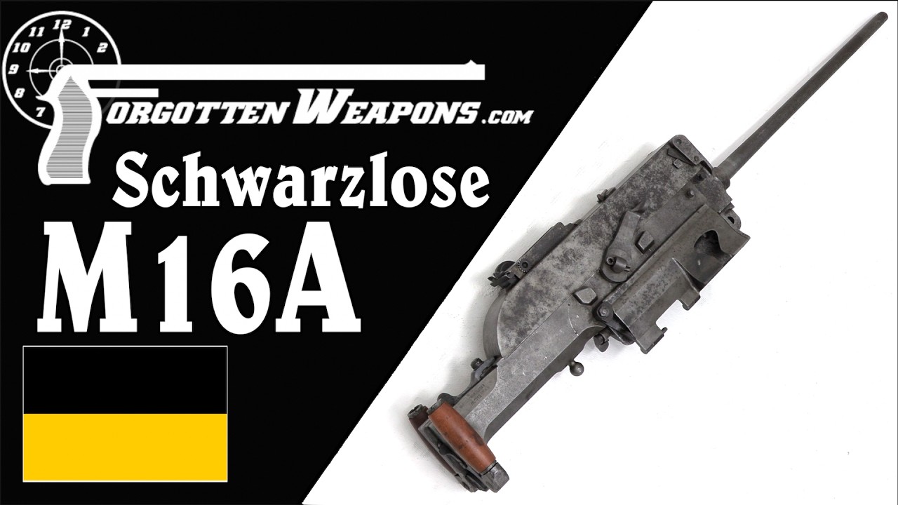 M16A Schwarzlose: Austro-Hungarian WW1 Aircraft MG