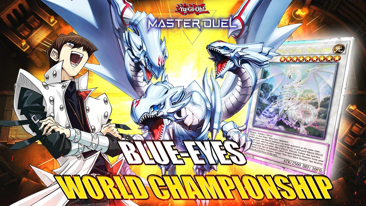 🥵MY BLUE-EYES DECK FOR WORLD CHAMPIONSHIP 2025! 🔥(Yu-Gi-Oh Master Duel)