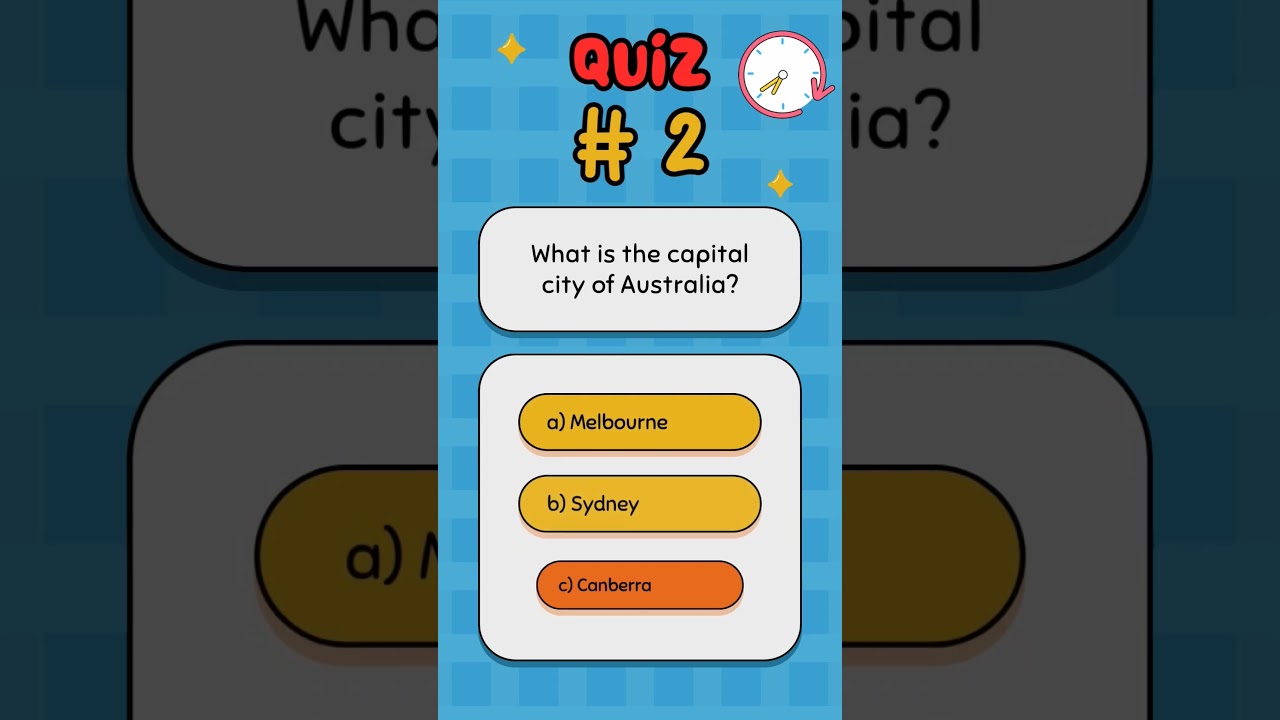 #Timeforquiz#QuickQuiz#ShortsQuiz#QuizMaster#BrainTeasers#FunQuiz#TestYourKnowledge#QuizLovers