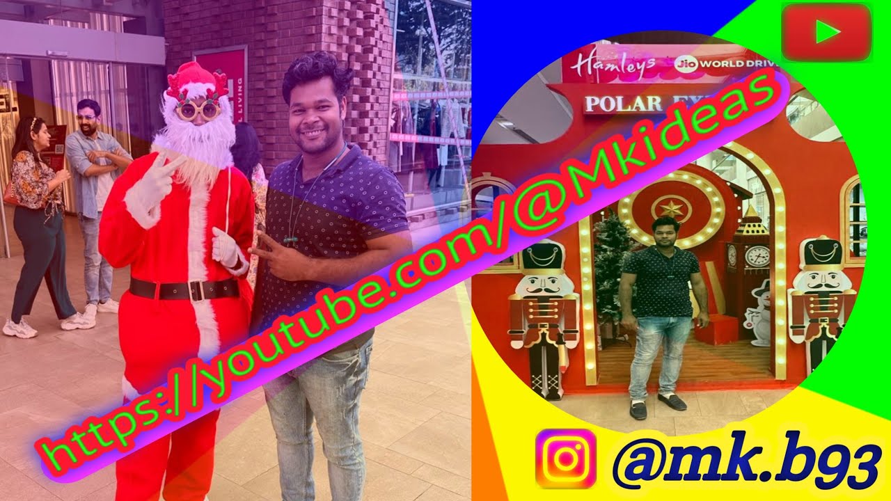 Cristmas Celebration moments in Maker Maxity Jio world drive #OdishaMkideas_vlogs