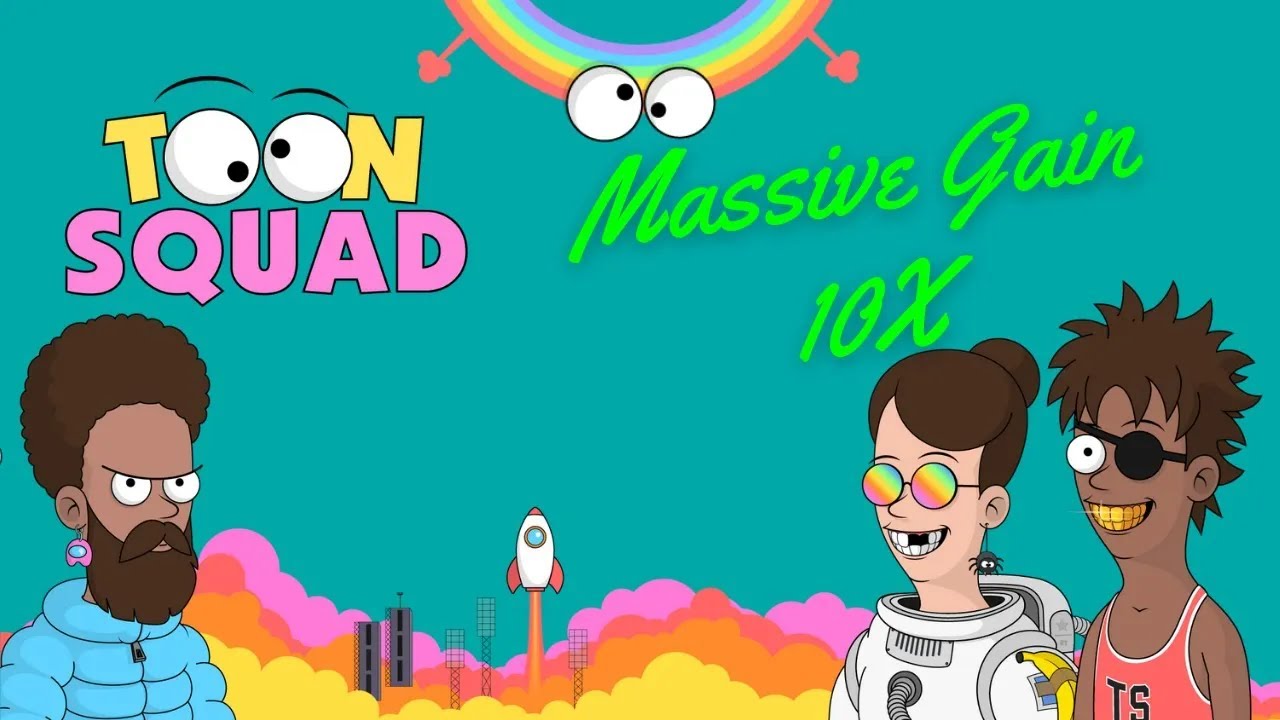 Upcoming NFT 2025 | Toon Squad NFT | Massive Gain 10X