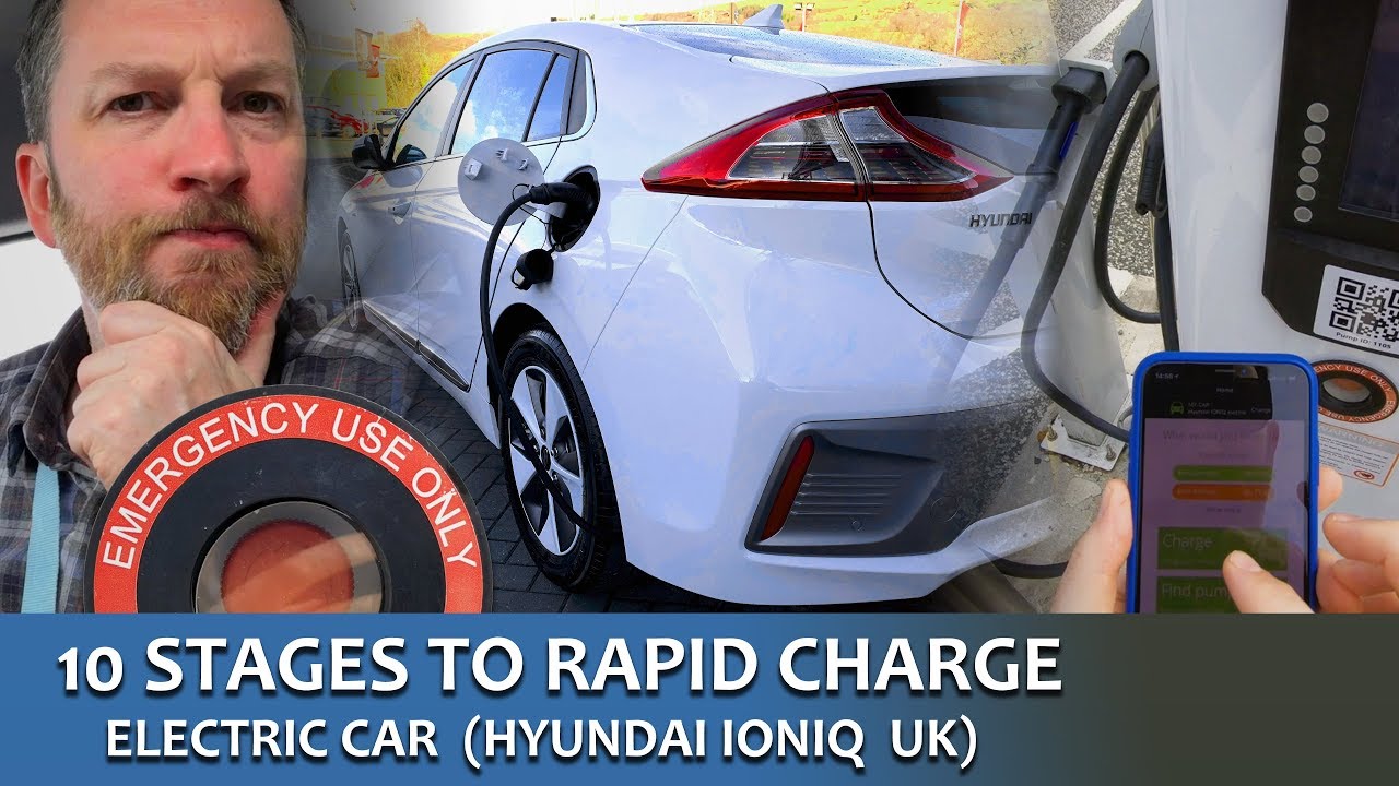 10 Stages To Rapid Charge Electric Car (Hyundai IONIQ UK)