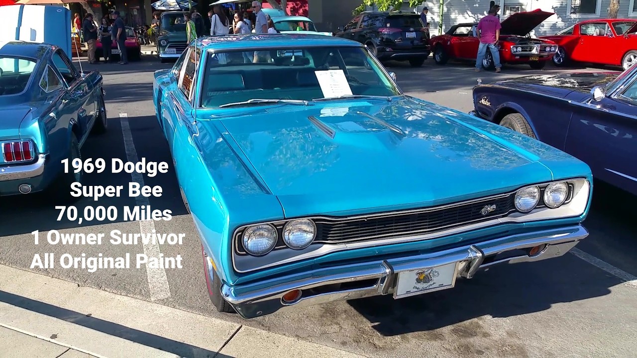1969 Dodge Super Bee 1 Owner 70,000 Miles Unrestored All Original Survivor 383 V8 335hp 425 Torque