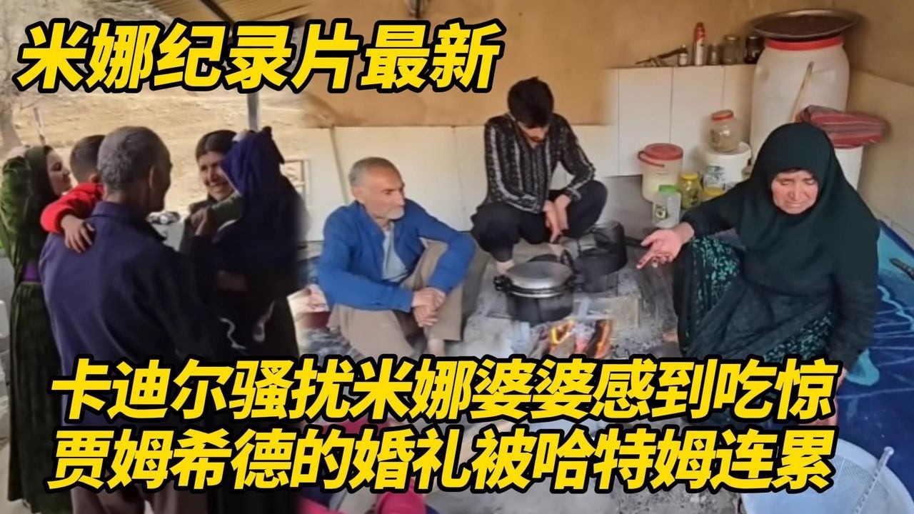 婆婆得知卡迪尔骚扰米娜感到吃惊！贾姆希德被哈特姆连累，他跟表妹的婚礼将被推迟！#纪录片 #伊朗游牧民生活