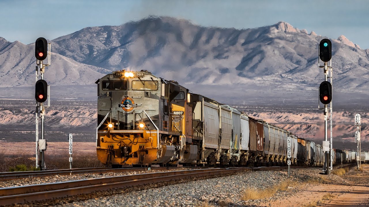 [4k] UP 1989 on the Lordsburg Sub